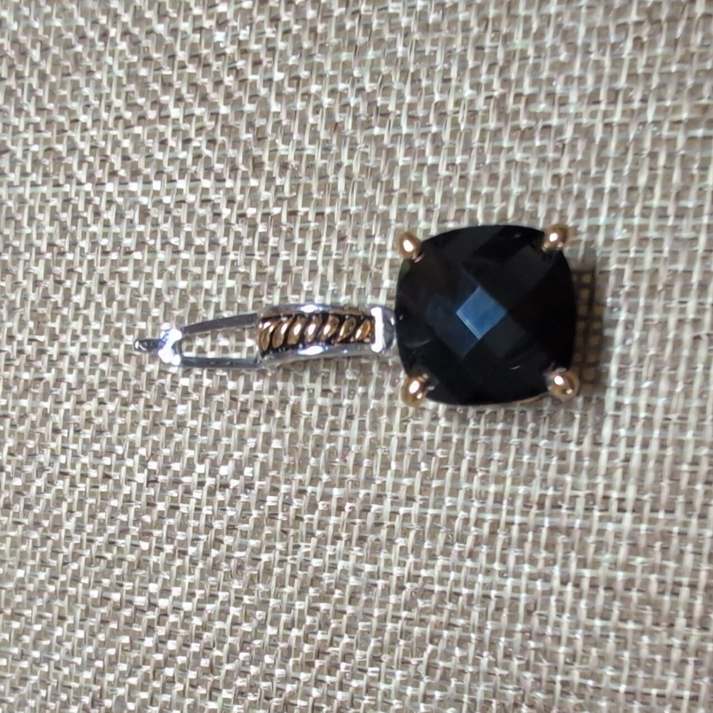 Park Lane Elegant Signature Jet Black Pendant - Picture 4 of 4